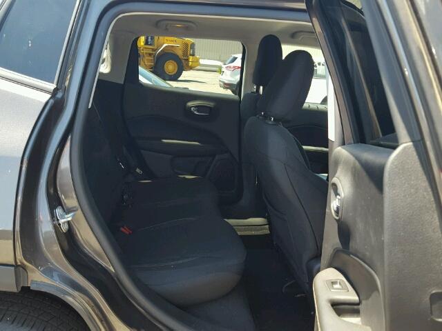 3C4NJDAB8HT671005 - 2017 JEEP COMPASS SP CHARCOAL photo 6