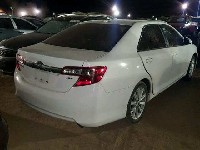 4T1BF1FK7EU782797 - 2014 TOYOTA CAMRY L WHITE photo 4