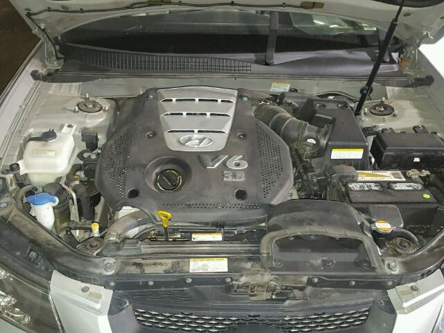 5NPEU46F16H152975 - 2006 HYUNDAI SONATA GLS SILVER photo 7