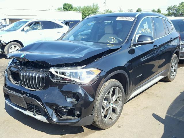 WBXHT3Z3XH4A65067 - 2017 BMW X1 XDRIVE2 黑色 照片 2