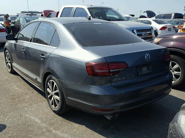 3VWB67AJ5HM205312 - 2017 VOLKSWAGEN JETTA GRAY photo 1