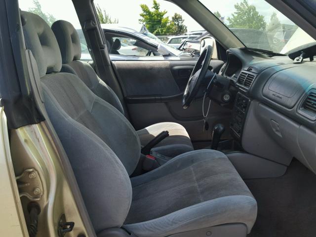 JF1SF65571H722427 - 2001 SUBARU FORESTER S GOLD photo 5