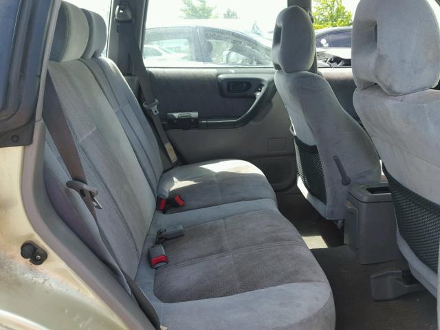 JF1SF65571H722427 - 2001 SUBARU FORESTER S GOLD photo 6