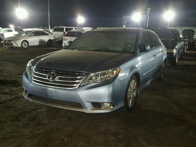 4T1BK3DB2BU439059 - 2011 TOYOTA AVALON BAS BLUE photo 2