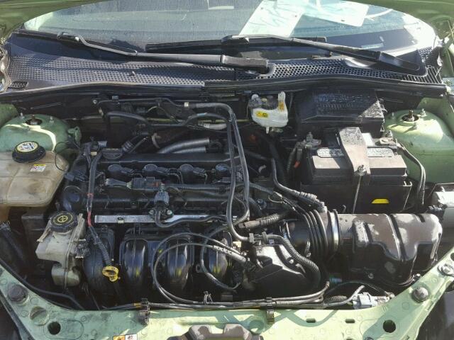 1FAFP34N87W156197 - 2007 FORD FOCUS GREEN photo 7