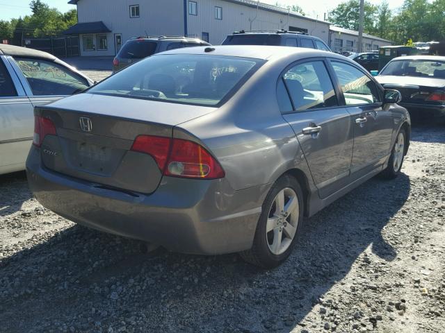 2HGFA16978H504072 - 2008 HONDA CIVIC EXL 棕色 照片 4