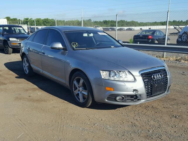 WAUKGAFB3BN024573 - 2011 AUDI A6 PRESTIG SILVER photo 1