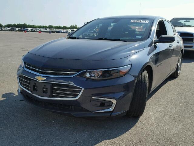 1G1ZB5ST1GF273292 - 2016 CHEVROLET MALIBU LS BLUE photo 2