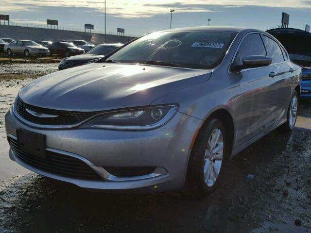 1C3CCCAB5FN662016 - 2015 CHRYSLER 200 SILVER photo 2