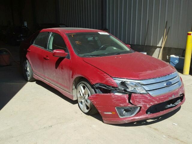 3FAHP0DC4AR100595 - 2010 FORD FUSION SPO RED photo 1