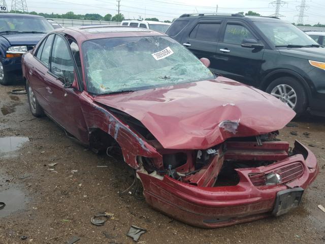 2G4WB52K541251375 - 2004 BUICK REGAL LS MAROON photo 1