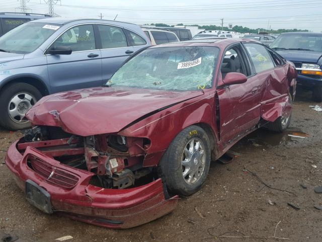 2G4WB52K541251375 - 2004 BUICK REGAL LS MAROON photo 2