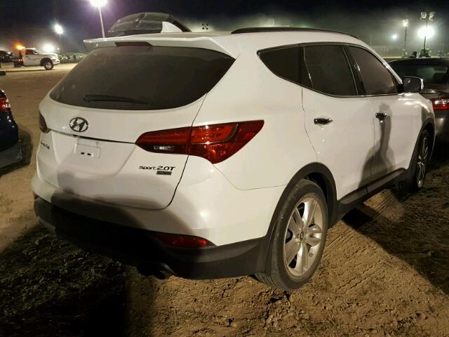 5XYZW4LA5GG358359 - 2016 HYUNDAI SANTA FE S WHITE photo 4