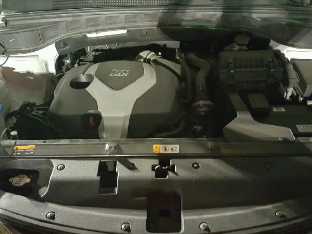 5XYZW4LA5GG358359 - 2016 HYUNDAI SANTA FE S Սպիտակ լուսանկար 7