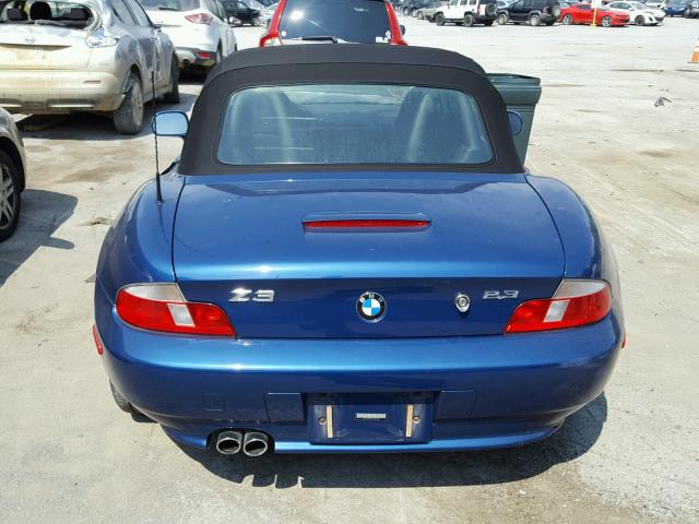 4USCH9340YLG02560 - 2000 BMW Z3 2.3 BLUE photo 6