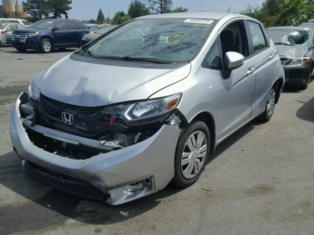 3HGGK5H51FM750987 - 2015 HONDA FIT LX SILVER photo 2