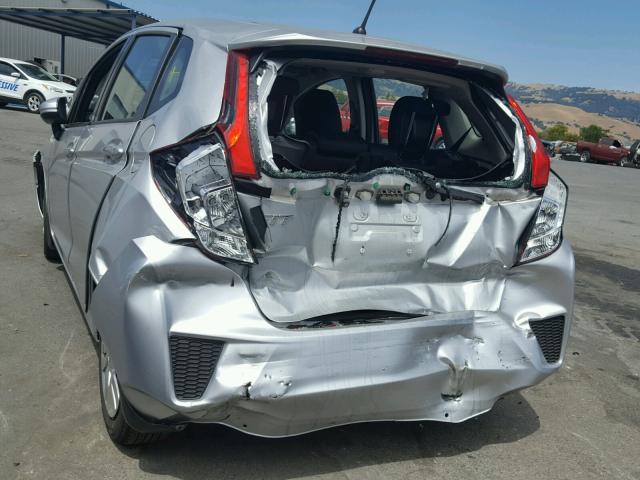 3HGGK5H51FM750987 - 2015 HONDA FIT LX SILVER photo 3