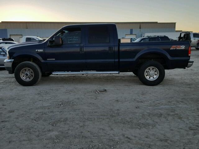 1FTNW21PX4EA81805 - 2004 FORD F250 SUPER BLUE photo 10