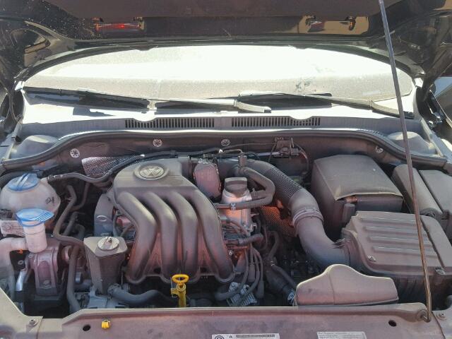 3VW2K7AJXEM445561 - 2014 VOLKSWAGEN JETTA BASE 黑色 照片 7