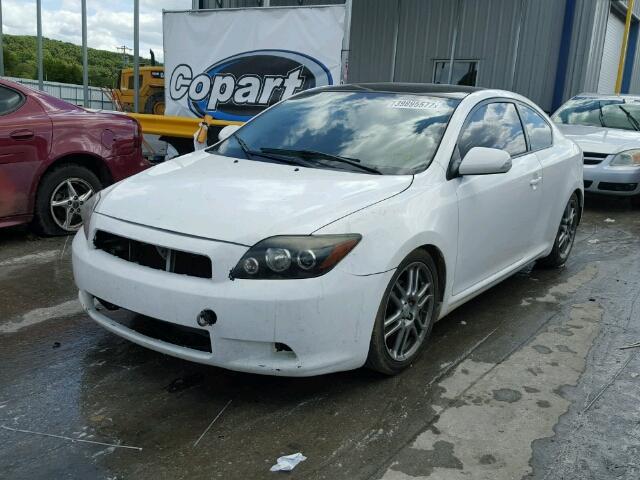 JTKDE167590298029 - 2009 TOYOTA SCION TC WHITE photo 2