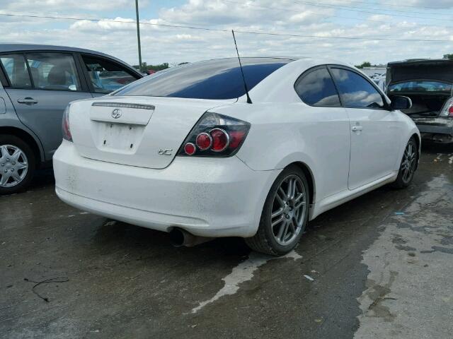 JTKDE167590298029 - 2009 TOYOTA SCION TC WHITE photo 4