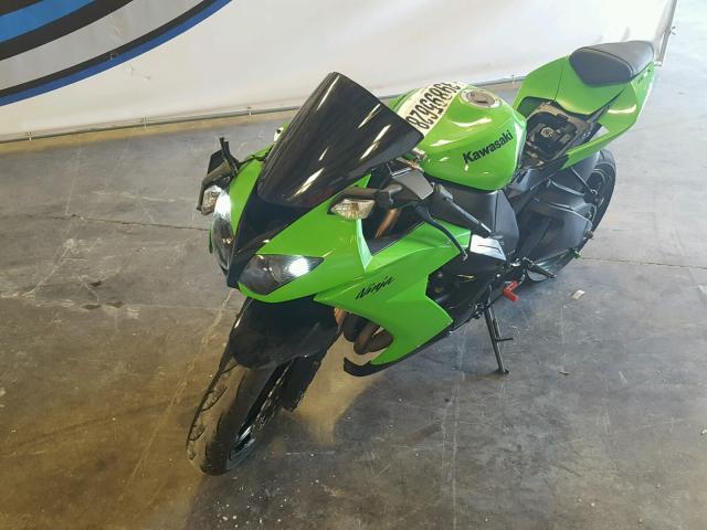 JKAZXCE178A013608 - 2008 KAWASAKI ZX1000 E GREEN photo 2