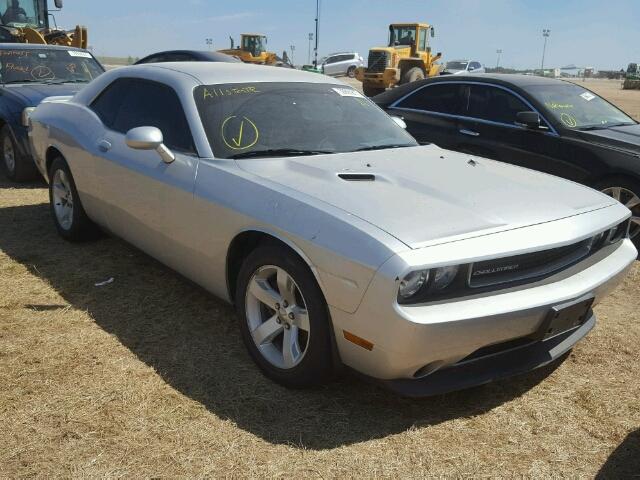 2C3CDYAG2CH291648 - 2012 DODGE CHALLENGER GRAY photo 1