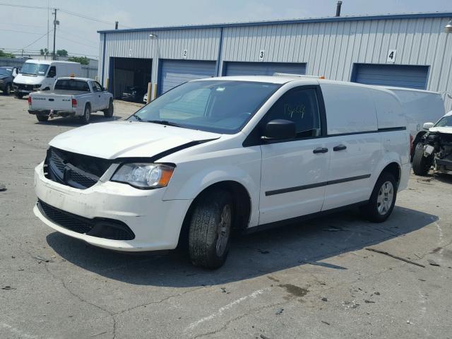 2C4JDGAG1CR225499 - 2012 DODGE RAM VAN WHITE photo 2