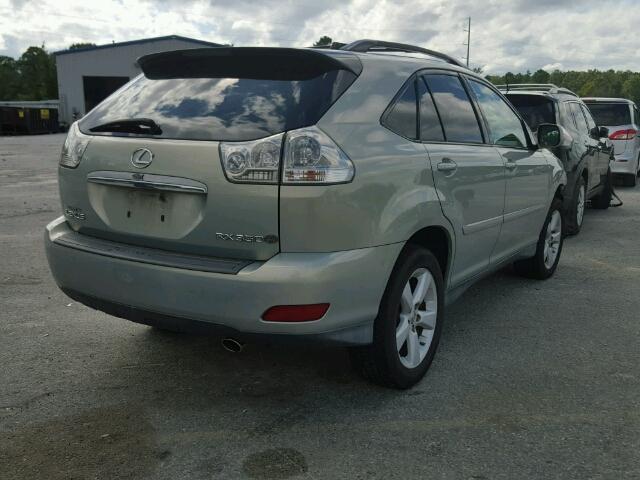 2T2GK31U67C021846 - 2007 LEXUS RX SILVER photo 4