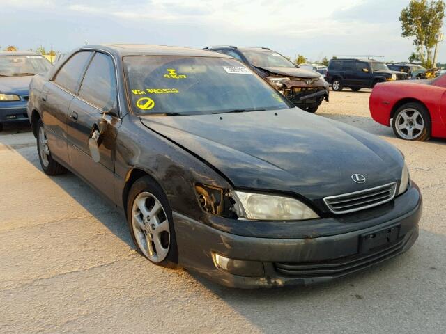 JT8BF28G110340522 - 2001 LEXUS ES BLACK photo 1