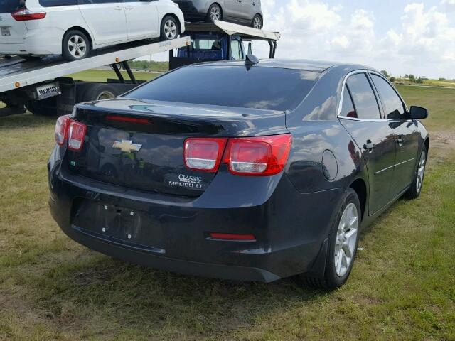 1G11C5SL3FF343528 - 2015 CHEVROLET MALIBU 1LT BLACK photo 4