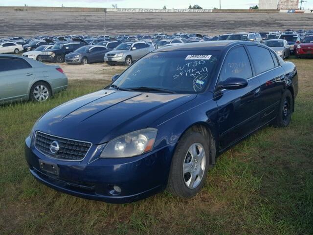 1N4AL11D86N426099 - 2006 NISSAN ALTIMA BLUE photo 2