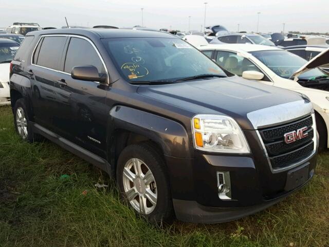 2GKALMEK5F6158836 - 2015 GMC TERRAIN CHARCOAL photo 1