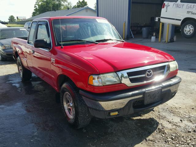 4F4YR46U63TM21371 - 2003 MAZDA B3000 CAB RED photo 1