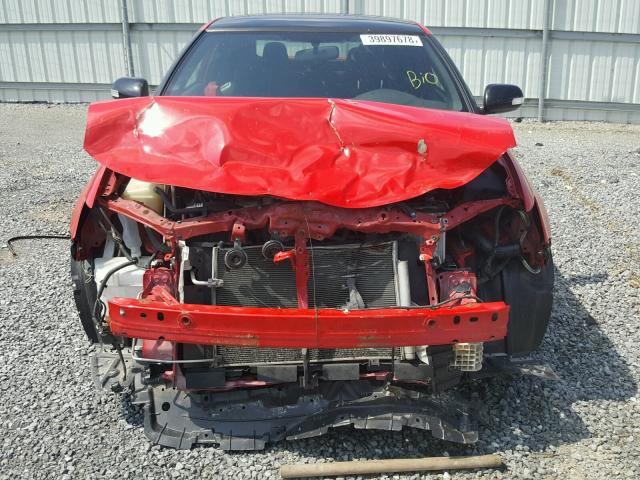 JTKJF5C79D3055696 - 2013 TOYOTA SCION TC 红色 照片 9