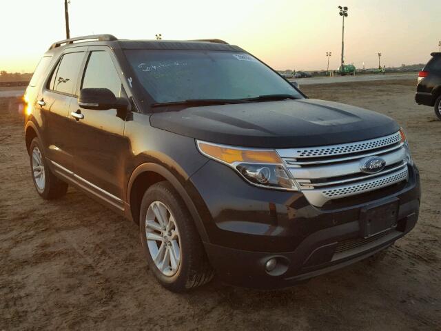 1FM5K8D81DGA62000 - 2013 FORD EXPLORER X BLACK photo 1