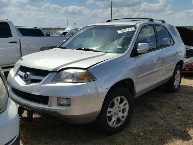 2HNYD18896H515276 - 2006 ACURA MDX TOURIN SILVER photo 2