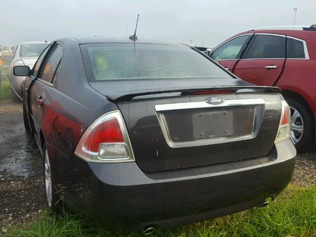 3FAHP08107R137225 - 2007 FORD FUSION GRAY photo 3