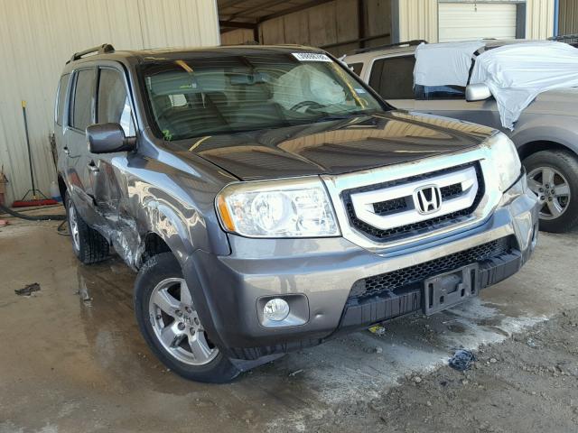 5FNYF3H79BB001320 - 2011 HONDA PILOT EXLN GRAY photo 1