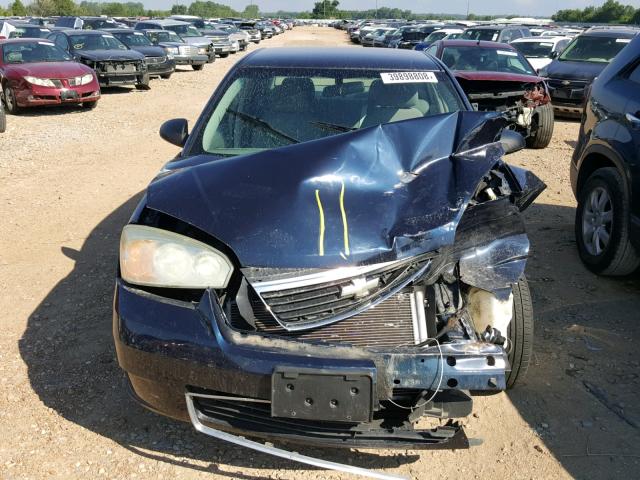 1G1ZS58F27F161439 - 2007 CHEVROLET MALIBU LS Mavi foto 7