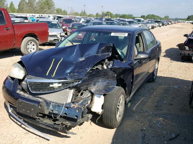 1G1ZS58F27F161439 - 2007 CHEVROLET MALIBU LS Mavi foto 9