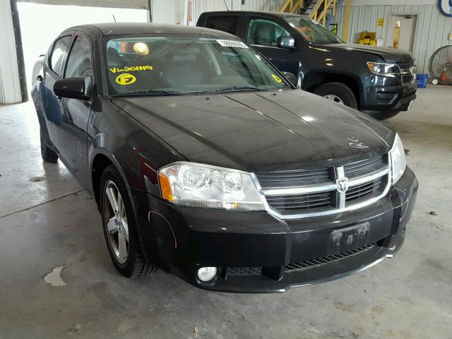 1B3CC5FV6AN201119 - 2010 DODGE AVENGER R/ BLACK photo 1