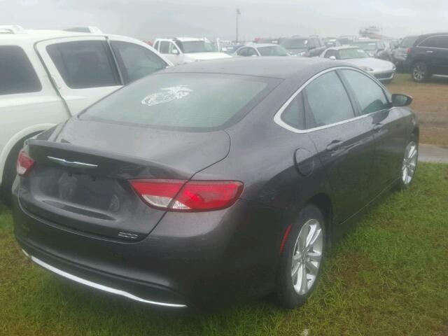 1C3CCCAB7GN115573 - 2016 CHRYSLER 200 GRAY photo 4