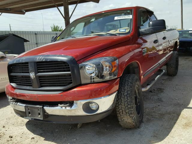 1D7KS28C67J558846 - 2007 DODGE RAM 2500 S მუქწითელი ფოტო 2