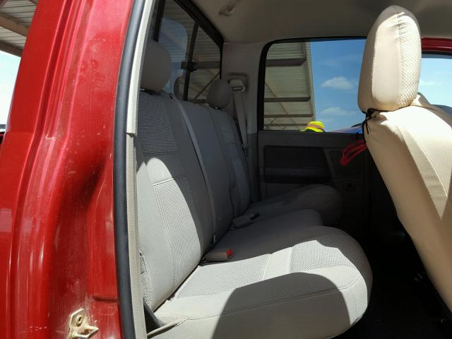 1D7KS28C67J558846 - 2007 DODGE RAM 2500 S მუქწითელი ფოტო 6