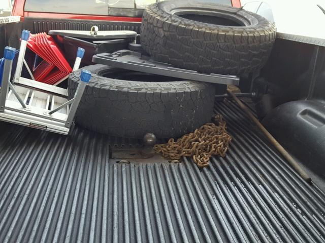 1D7KS28C67J558846 - 2007 DODGE RAM 2500 S მუქწითელი ფოტო 9