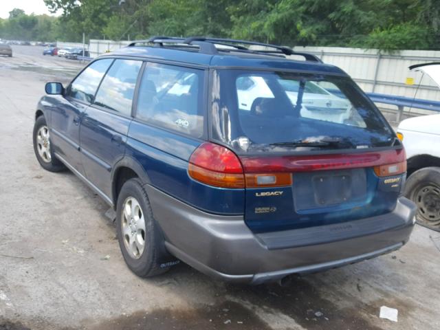 4S3BG6859W7637251 - 1998 SUBARU LEGACY 30T BLUE photo 3