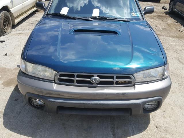 4S3BG6859W7637251 - 1998 SUBARU LEGACY 30T BLUE photo 7