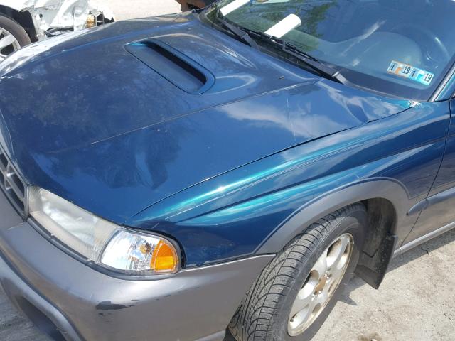 4S3BG6859W7637251 - 1998 SUBARU LEGACY 30T BLUE photo 9