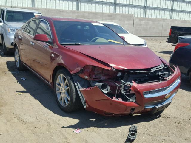 1G1ZK57738F266180 - 2008 CHEVROLET MALIBU LTZ 栗色 照片 1